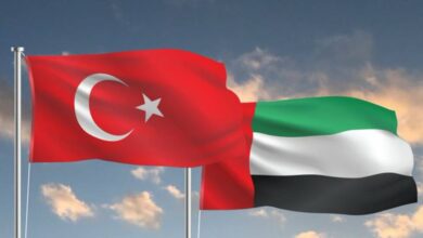 رئيس الإمارات يبحث مع وزير الخارجية التركي التطورات الإقليمية1024